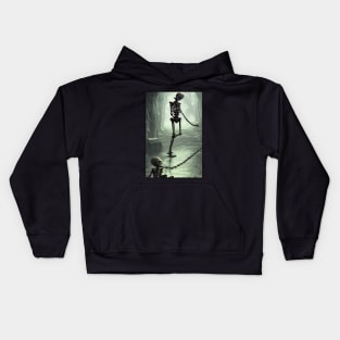 Skeleton Relationship Kids Hoodie